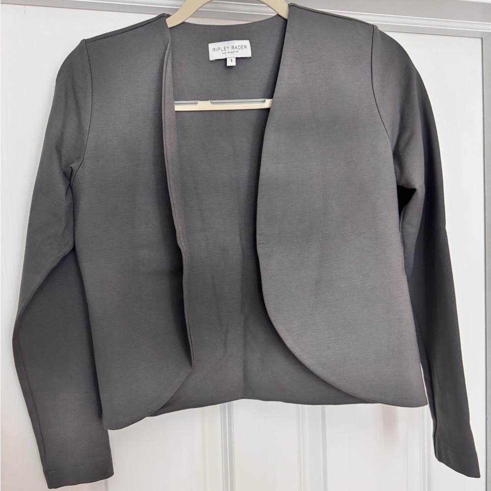 Elegant Gray Blazer by Riley & Rae
